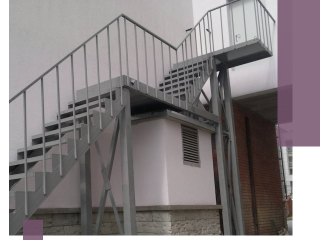 Монтаж пожарных лестниц под ключ в Ишимбае с гарантией качества