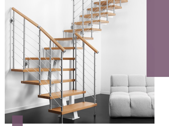 Модульные лестницы под ключ в Ишимбае — монтаж и изготовление