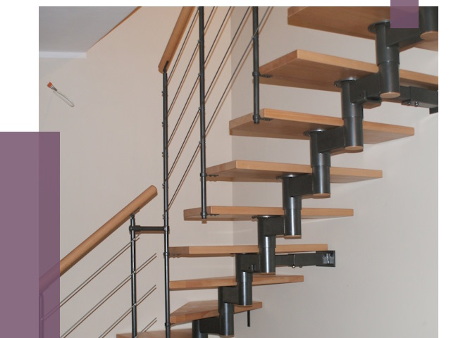 Изготовление модульных лестниц в Ишимбае от 11409 руб. 