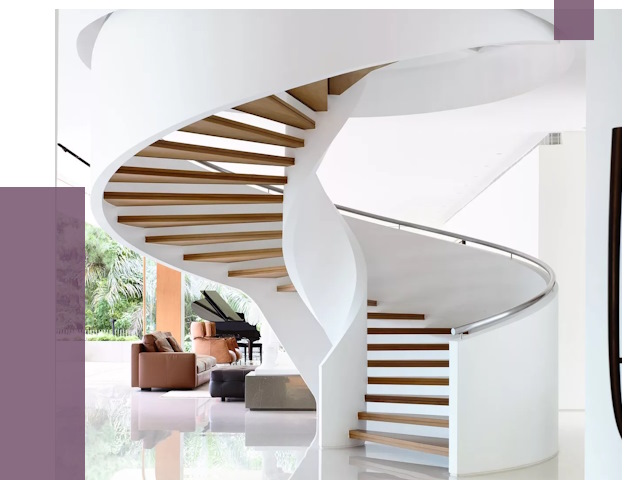 Винтовые лестницы в Ишимбае под ключ от 48170 руб. | ПРОЛЁТ-Шмб