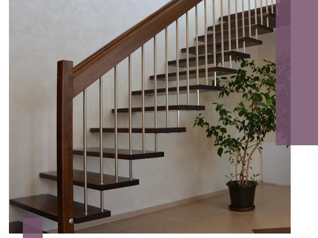 Лестницы на больцах под ключ в Ишимбае – изготовление и монтаж