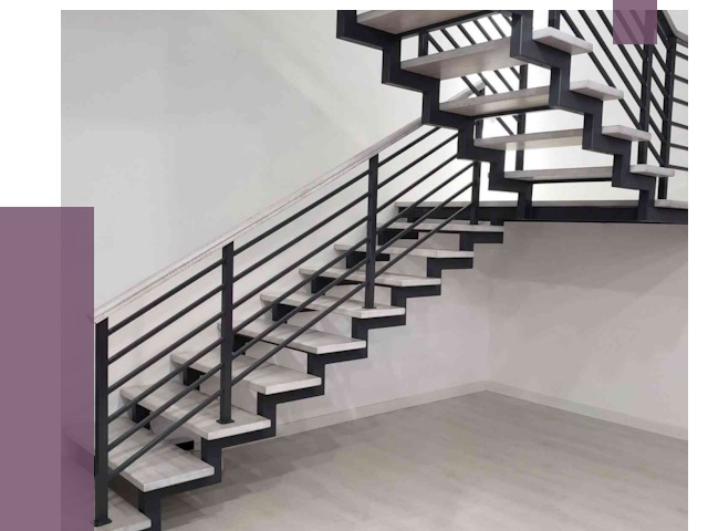 Лестницы на металлокаркасе под ключ в Ишимбае от 12676 руб. | ПРОЛЁТ-Шмб
