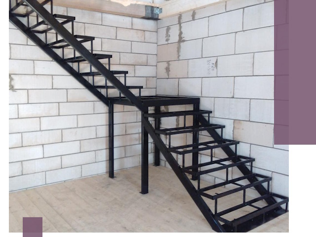 Лестницы на металлокаркасе под ключ в Ишимбае — изготовление и монтаж