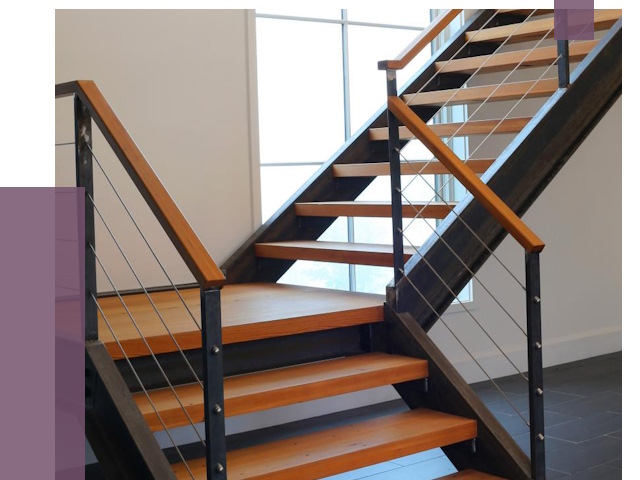 Изготовление лестниц на металлокаркасе в Ишимбае от 18761 руб. | ПРОЛЁТ-Шмб