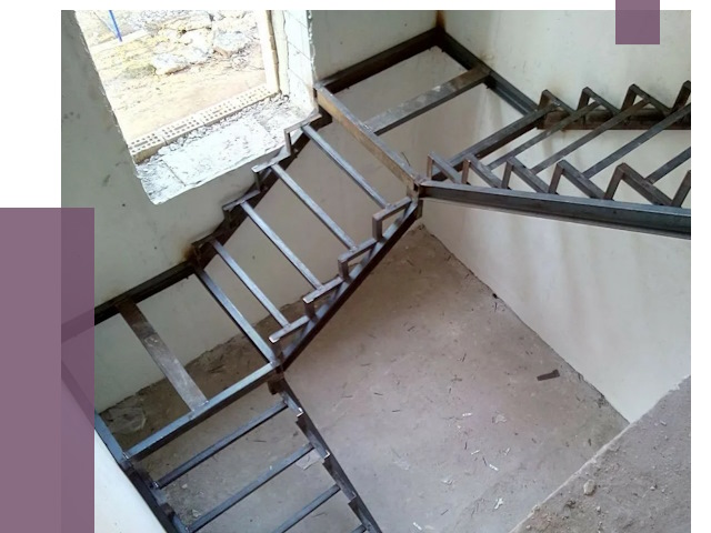 Монтаж лестниц на металлокаркасе в Ишимбае от 12676 руб. — ПРОЛЁТ-Шмб