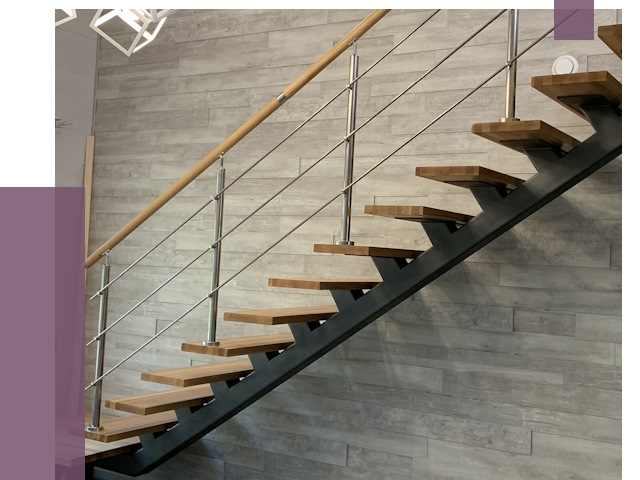 Изготовление лестниц на монокосоуре в Ишимбае от 75550 руб. 