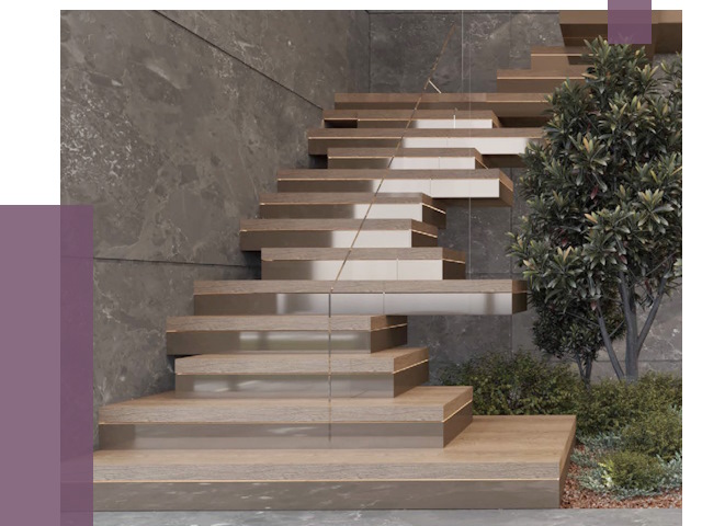 Современные лестницы в Ишимбае от 13690 руб. | ПРОЛЁТ-Шмб