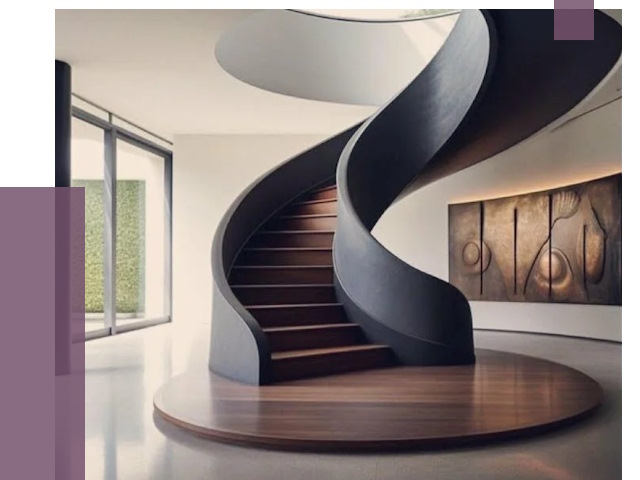 Элитные лестницы под заказ в Ишимбае от 187609 руб. — ПРОЛЁТ-Шмб