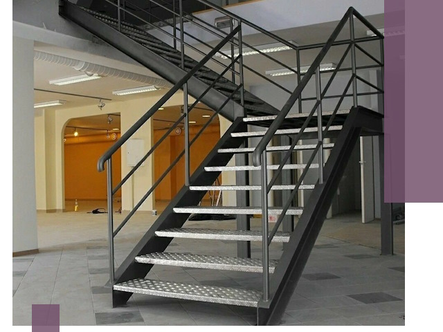 Лестницы для офиса в Ишимбае: изготовление, монтаж, демонтаж