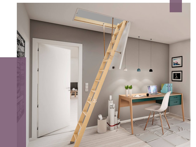 Чердачные лестницы в Ишимбае — от 14451 руб. | ПРОЛЁТ-Шмб