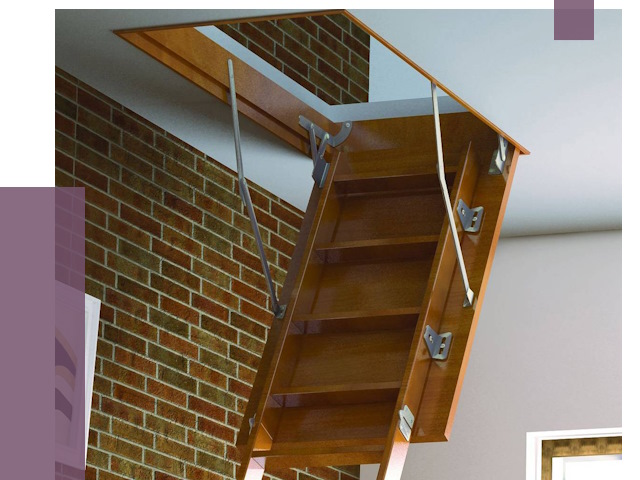 Установка чердачной лестницы в Ишимбае от 7758 руб. | ПРОЛЁТ-Шмб