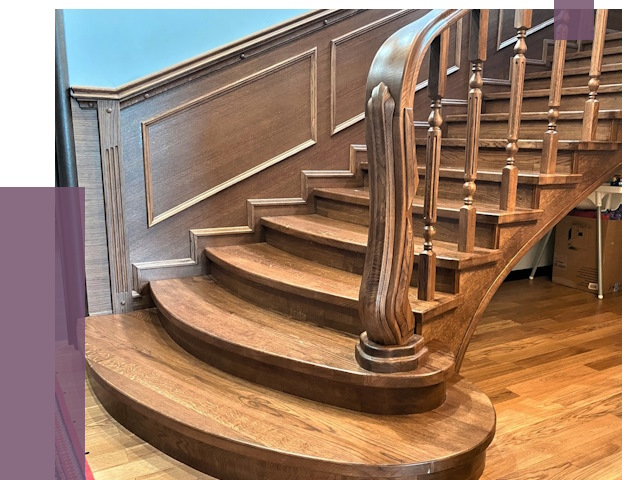 Дубовые лестницы под ключ в Ишимбае от 174932 руб. — ПРОЛЁТ-Шмб