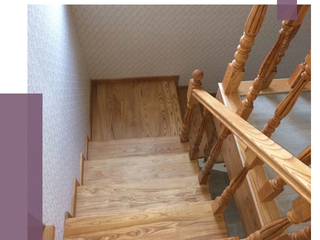 Сосновые лестницы в Ишимбае под ключ от 8011 руб.  | ПРОЛЁТ-Шмб