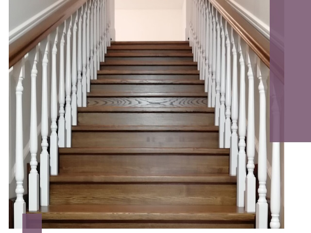 Лестницы из ясеня на заказ в Ишимбае — изготовление и монтаж