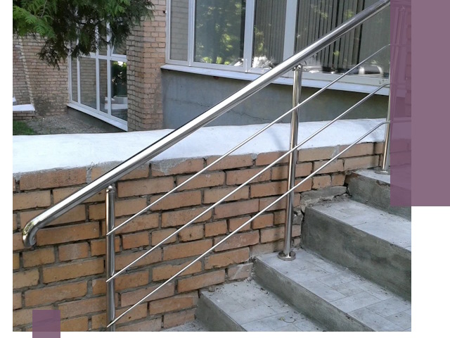 Перила из нержавеющей стали высокого качества в Ишимбае