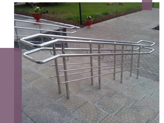 Перила для инвалидов в Ишимбае от 7525 руб. под ключ | ПРОЛЁТ-Шмб