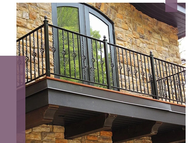 Балконные ограждения в Ишимбае от 7961 руб. — купить | ПРОЛЁТ-Шмб