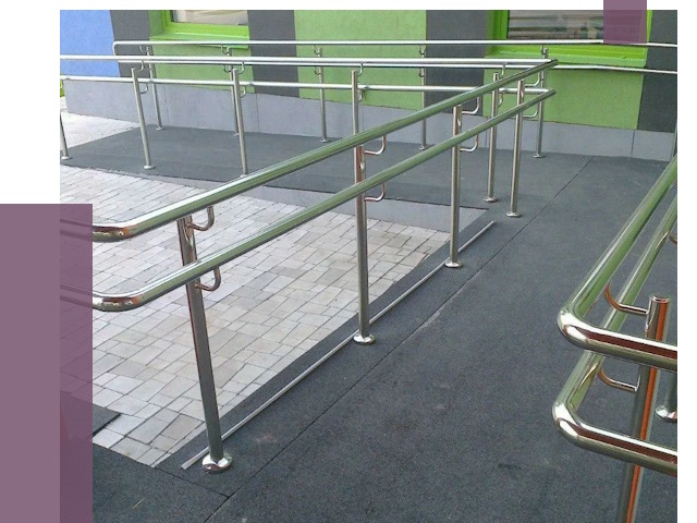 Ограждения пандусов в Ишимбае от 4310 руб. монтаж | ПРОЛЁТ-Шмб