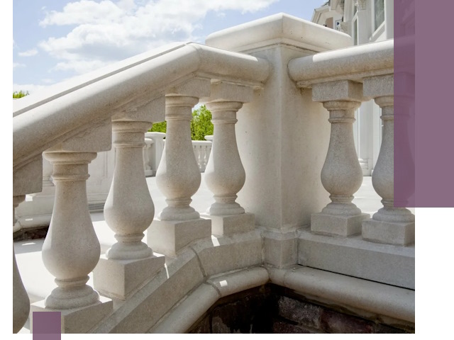 Балюстрады из металла и камня под ключ в Ишимбае