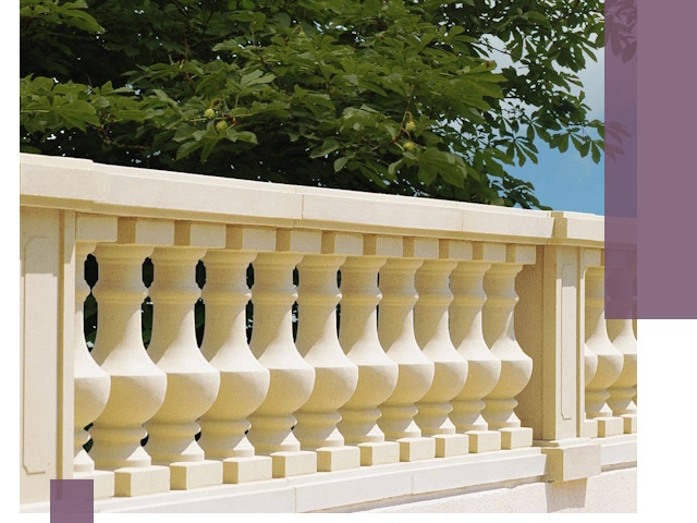 Установка балюстрады в Ишимбае: изготовление и монтаж под ключ