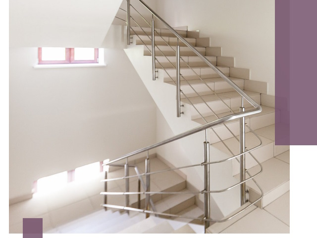 Установка и замена перил в подъезде в Ишимбае