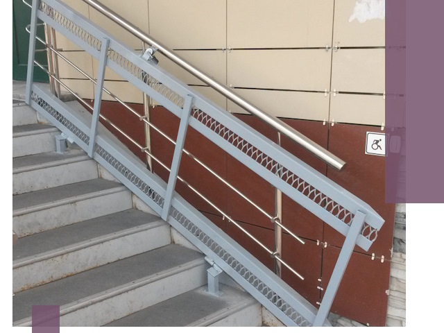 Изготовление откидных пандусов под ключ в Ишимбае