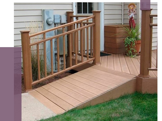 Пандус на крыльцо в Ишимбае под ключ от 7707 руб. 