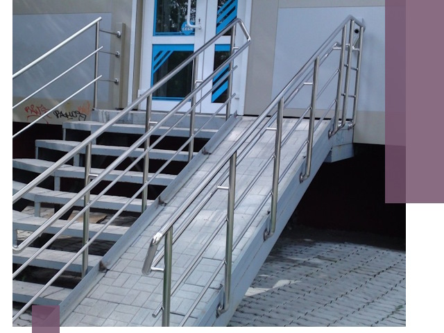 Пандус на крыльцо под ключ в Ишимбае: монтаж и изготовление