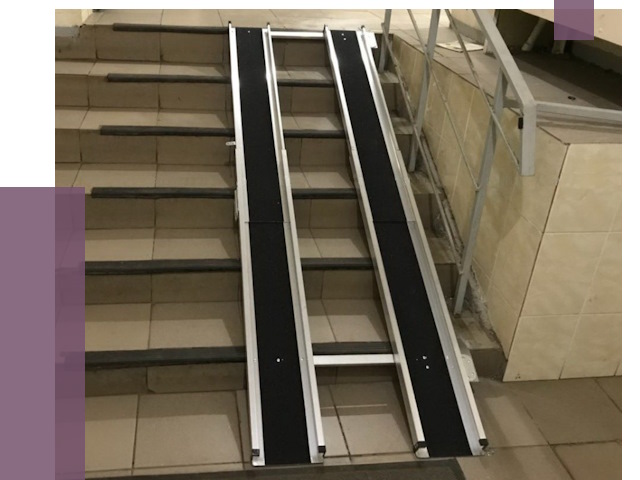 Установка пандуса в подъезд в Ишимбае от 7910 руб. под ключ | ПРОЛЁТ-Шмб