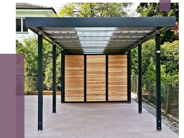 Отдельно стоящие навесы во дворе в Ишимбае от 79607 руб. | ПРОЛЁТ-Шмб