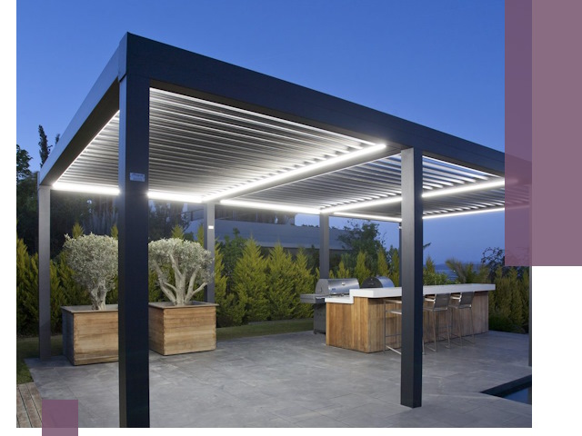 Навесы отдельно стоящие под ключ в Ишимбае из металла и поликарбоната