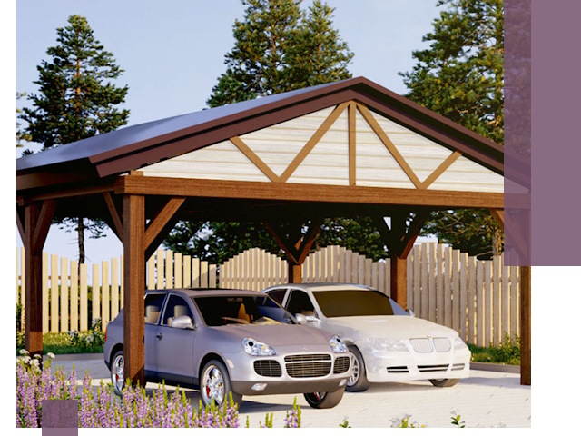 Навесы для автомобиля в Ишимбае — изготовление и монтаж