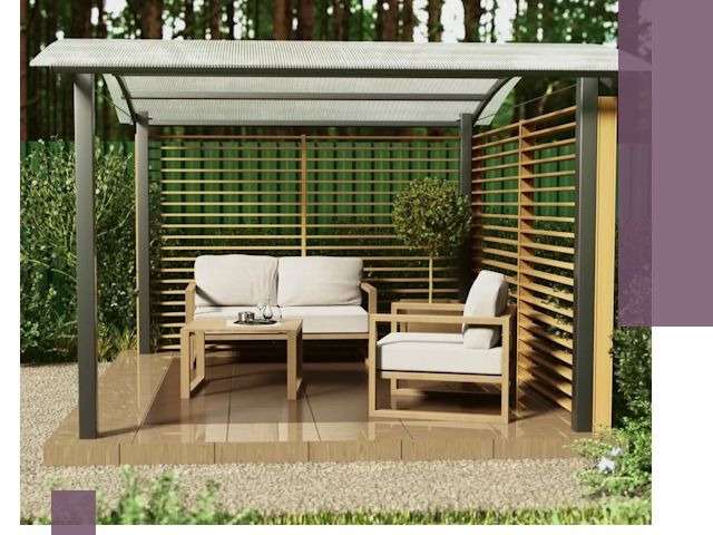 Навесы для дачи в Ишимбае: изготовление, монтаж и демонтаж