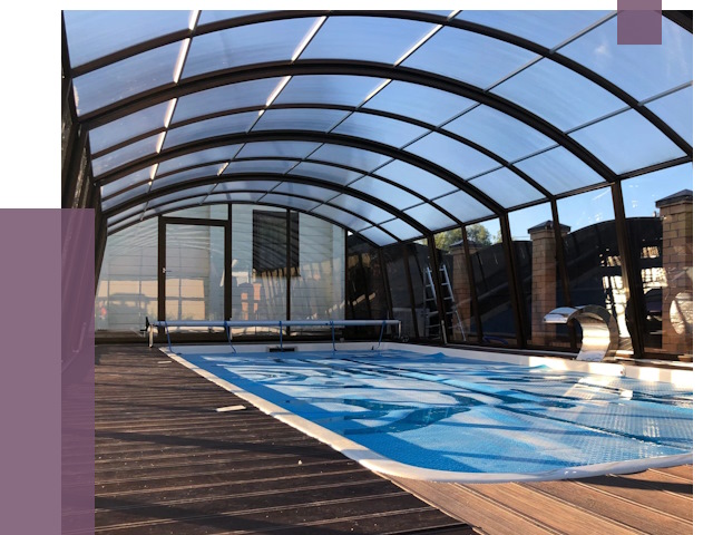 Навесы для бассейна в Ишимбае от 16631 руб. под ключ | ПРОЛЁТ-Шмб