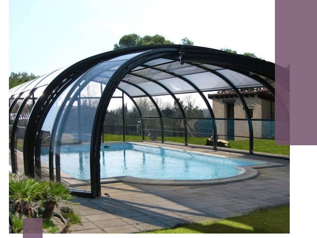 Навесы для бассейна в Ишимбае: изготовление и монтаж под ключ