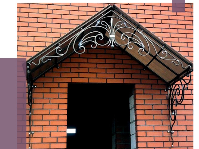 Металлические козырьки в Ишимбае от 10597 руб. 