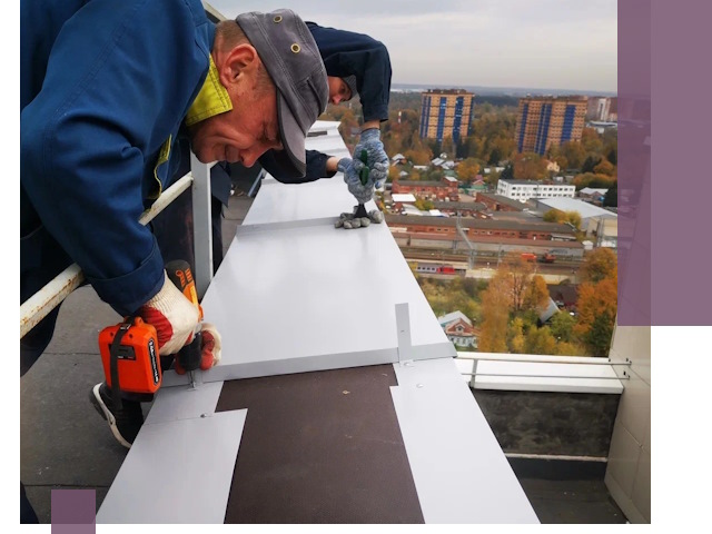 Монтаж парапетов в Ишимбае — установка прочных металлических ограждений