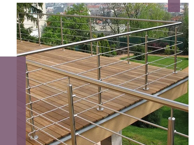 Алюминиевые парапеты в Ишимбае под ключ от 7707 руб. 