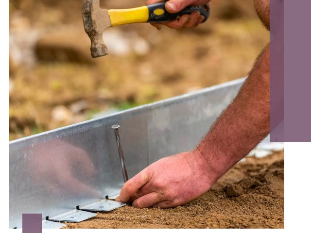 Монтаж металлических бордюров в Ишимбае быстро и качественно