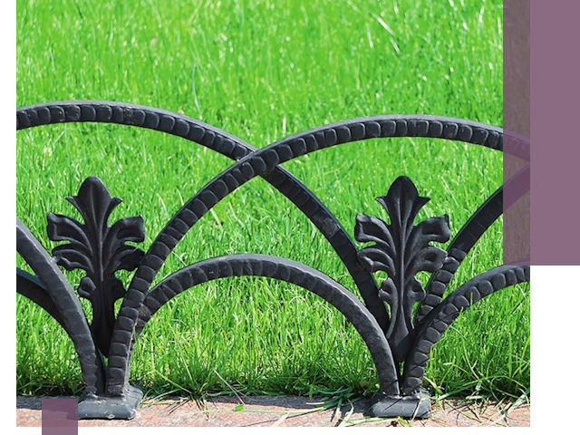 Декоративные металлические бордюры под ключ в Ишимбае