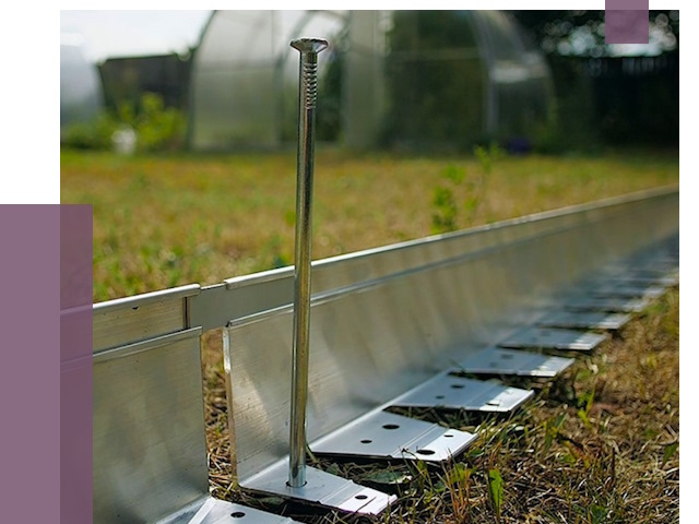 Металлические бордюры для газона в Ишимбае от 4259 руб. | ПРОЛЁТ-Шмб