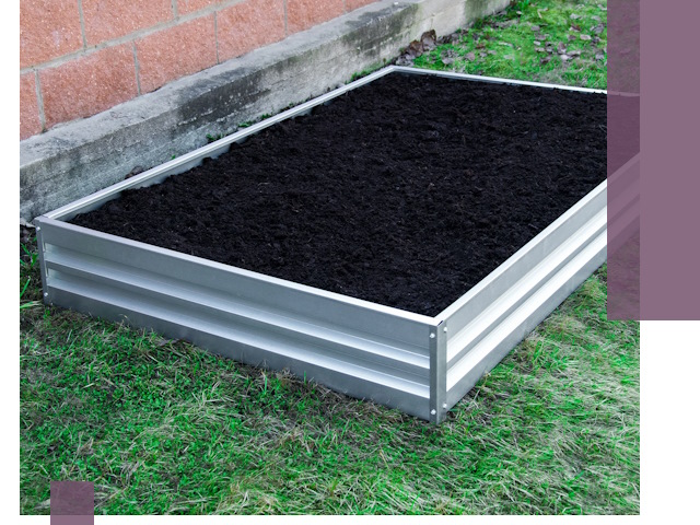 Металлические бордюры для грядок в Ишимбае: прочность и аккуратность