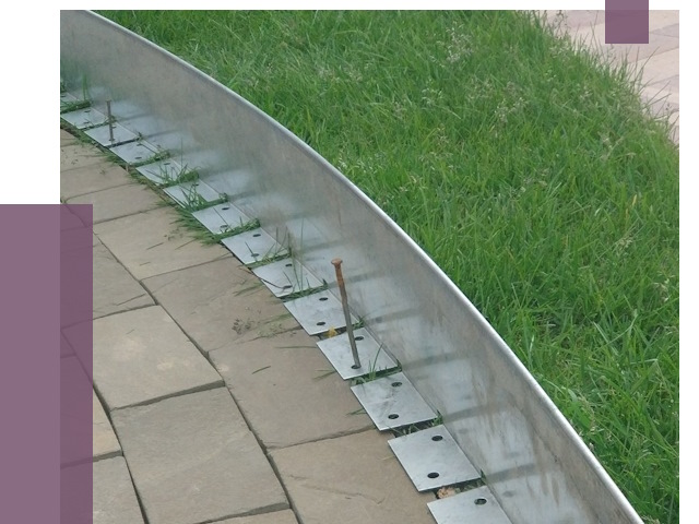 Металлические бордюры для тротуаров в Ишимбае от 8620 руб.