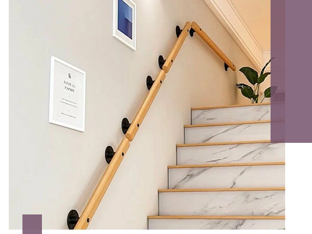 Поручни металлические и деревянные под ключ в Ишимбае