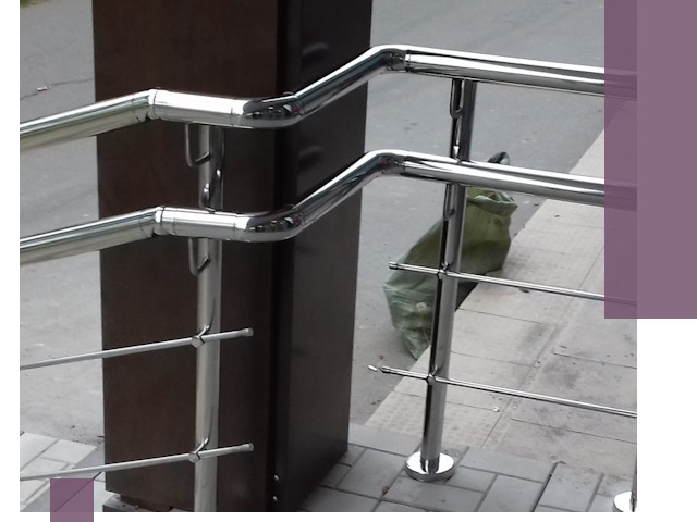 Монтаж поручней из нержавеющей стали в Ишимбае качественно и быстро